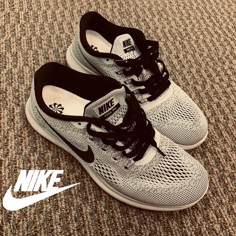 Nike Free RN 2017 White/Pure Platinum Men’s 10.5